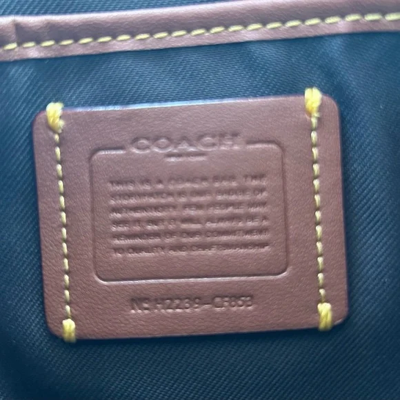 Coach Chaise 19 Crossbody Pewter Metallic Gunmetal EUC - Picture 8 of 17